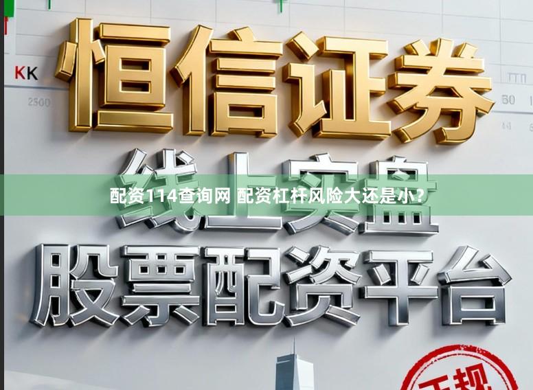 配资114查询网 配资杠杆风险大还是小？